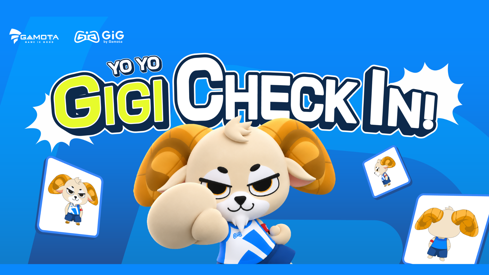 Gamota & GiG ra mắt bộ nhận diện mới: GiGi chính thức trở thành mascot thương hiệu